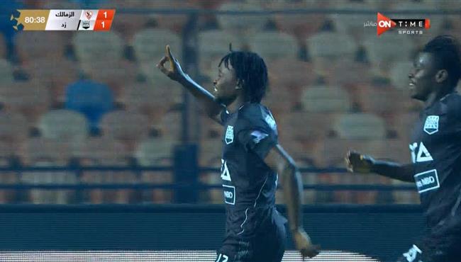 هدف زد الثاني في مرمي الزمالك بالدوري المصري