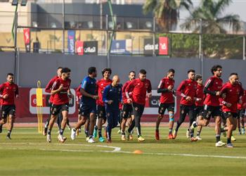مران الأهلي كولر يحاضر اللاعبين وعودة الثنائي المصاب قبل مواجهة يانج أفريكانز
