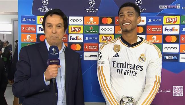 تصريحات بيلينجهام بعد مباراة ريال مدريد ونابولي بدوري ابطال اوروبا