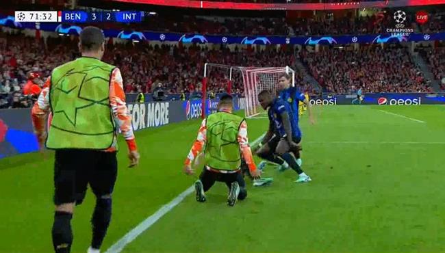 اهداف مباراة انتر ميلان وبنفيكا 3 3 دوري ابطال اوروبا