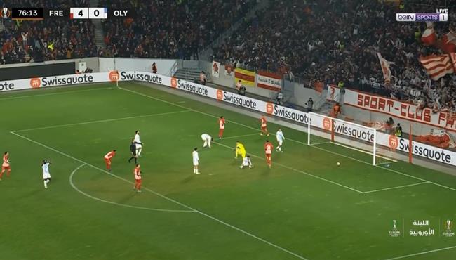 اهداف فرايبورج واولمبياكوس 5 0 الدوري الاوروبي