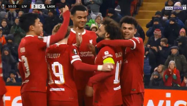 اهداف مباراة ليفربول ولاسك لينز 4 0 الدوري الاوروبي