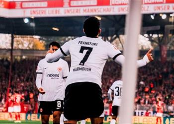 فيديو مرموش يسجل هدفين ويقود فرانكفورت للفوز على يونيون برلين في الدوري الألماني