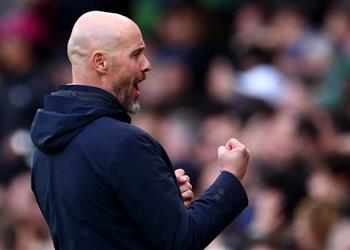 تين هاج بعد الفوز أمام فولهام رأينا رد فعل وماجواير قد م دور ا قيادي ا رائع ا