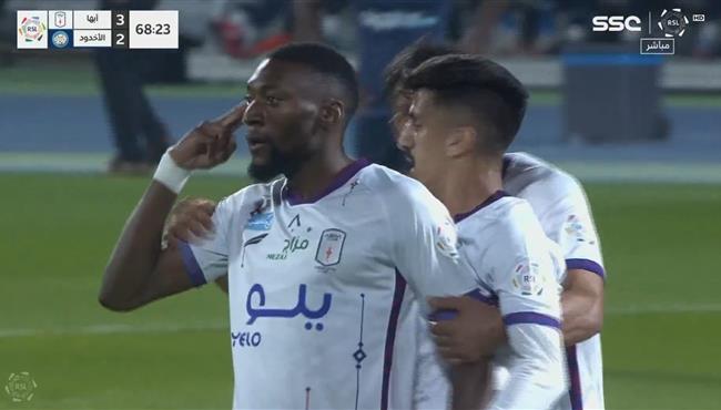 اهداف مباراة ابها والاخدود 3 2 الدوري السعودي