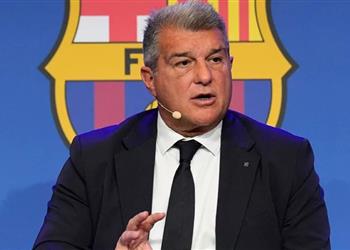 لابورتا عن فوز برشلونة على ريال سوسيداد حظ الأبطال