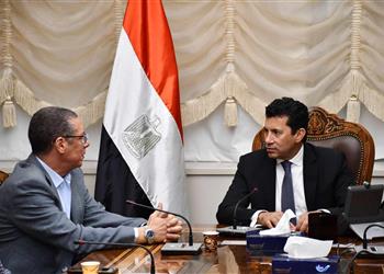 وزير الرياضة يجتمع بـ اتحاد الطائرة لبحث استعدادات منتخب مصر لـ أولمبياد باريس