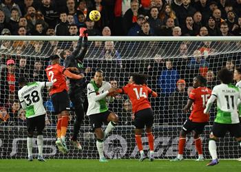 سجل سلبي لـ ليفربول على ملعب لوتون تاون في الدوري الإنجليزي