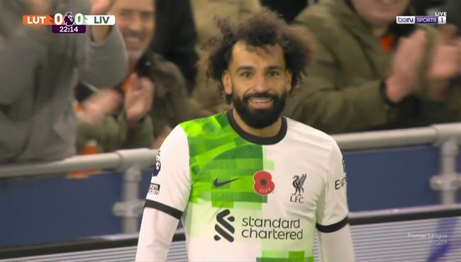 ملخص لمسات محمد صلاح في مباراة ليفربول ولوتون تاون بالدوري الانجليزي