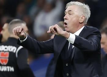 أنشيلوتي أ فض ل الفوز على برشلونة بدلا من رايو فاييكانو