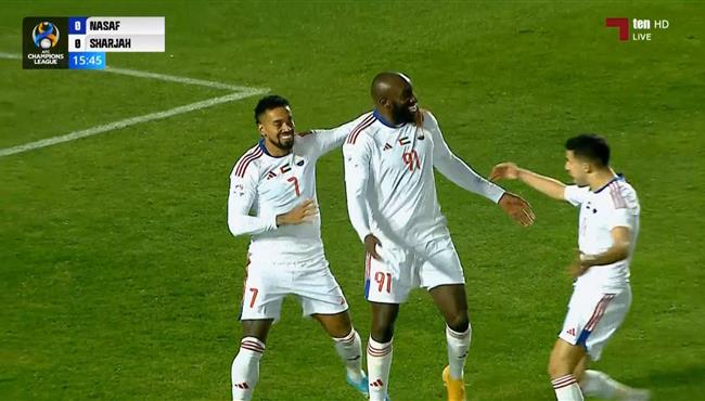 اهداف مباراة الشارقة وناساف كارشي 1 1 دوري ابطال اسيا