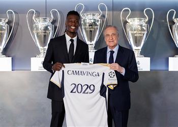 ثورة تحصين الشباب مستمرة ريال مدريد يمدد عقد كامافينجا حتى 2029