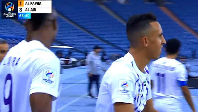 اهداف مباراة العين والفيحاء 3 2 دوري ابطال اسيا