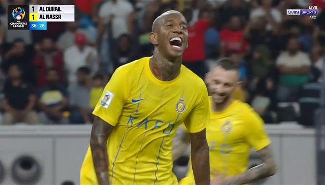هدف تاليسكا الثاني الرائع في مرمي الدحيل بدوري ابطال اسيا