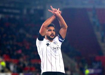 فيديو سام مرسي يسجل هدف ا رائع ا في تعادل إبسويتش وروثيرهام ويدعم فلسطين