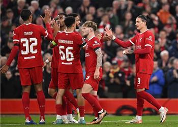 قائمة ليفربول لمباراة تولوز في الدوري الاوروبي غياب قائد الريدز