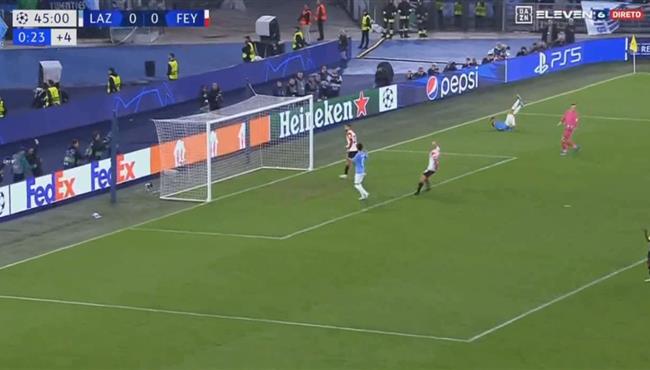 هدف فوز لاتسيو القاتل علي فينورد روتردام 1 0 دوري ابطال اوروبا