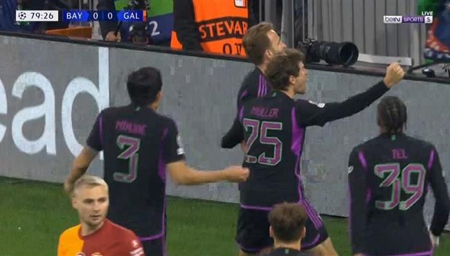 اهداف مباراة بايرن ميونخ وجالطة سراي 2 1 دوري ابطال اوروبا