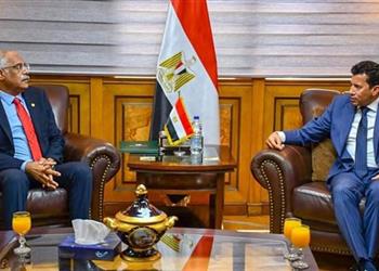 اتحاد الكرة يشكر وزير الرياضة على دعم منتخبات مصر