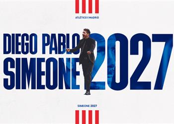 رسمي ا أتلتيكو مدريد يمدد عقد سيميوني حتى 2027