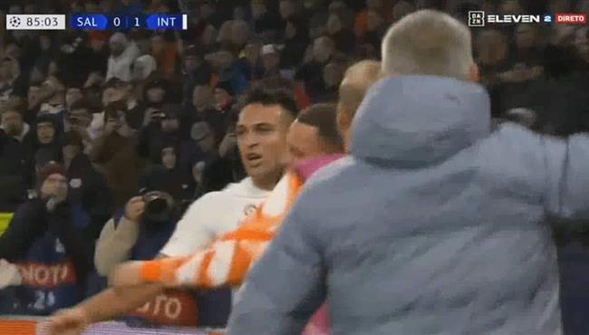 هدف فوز انتر ميلان علي سالزبورج 1 0 دوري ابطال اوروبا