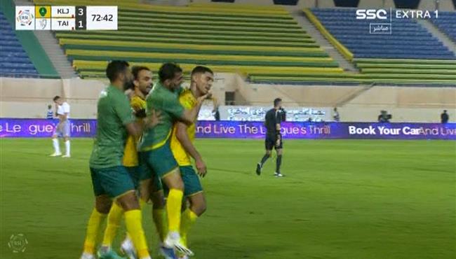 اهداف مباراة الخليج والطائي 3 1 الدوري السعودي