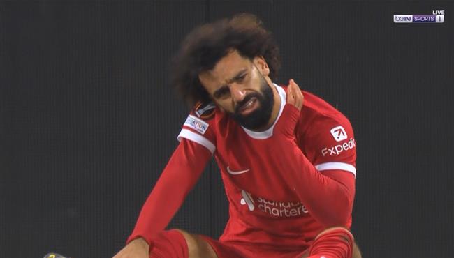 Mohamed Salah almost scored a goal against Toulouse in the European League