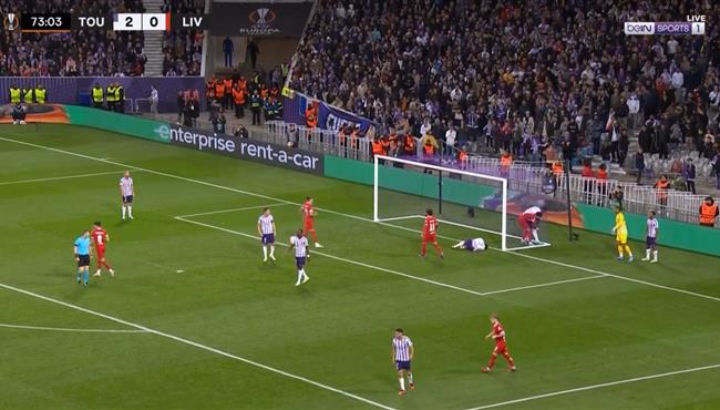 هدف ليفربول الاول في مرمي تولوز بالدوري الاوروبي