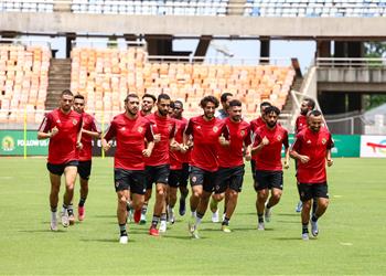 مران الأهلي فقرات بدنية وتدريبات متنوعة للحراس استعداد ا لمواجهة يانج أفريكانز