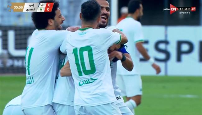 اهداف مباراة المصري وانبي 2 1 الدوري المصري