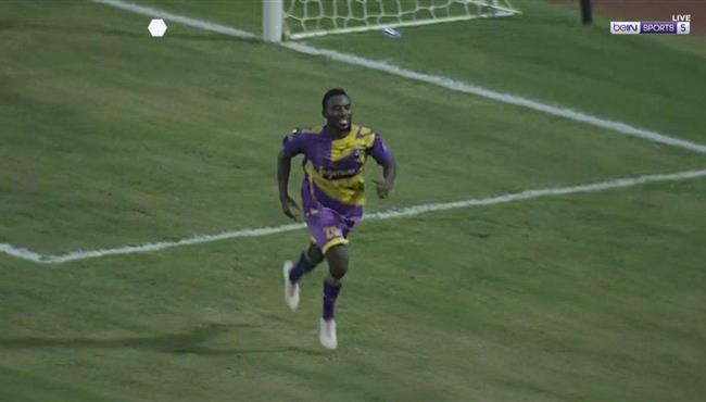 هدف ميدياما الثاني القاتل في مرمي شباب بلوزداد بدوري ابطال افريقيا