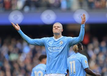 شكوك حول مشاركة هالاند في مباراة مانشستر سيتي ولوتون تاون