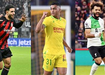 3 أهداف و3 تمريرات حاسمة هجوم منتخب مصر أون فاير في أوروبا قبل كأس أمم أفريقيا