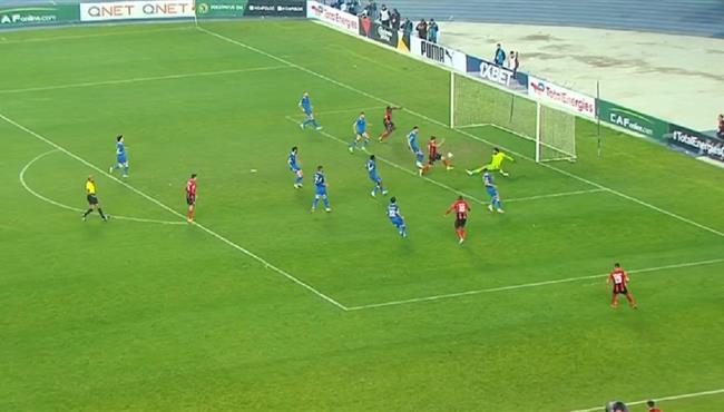 تصدي جنش يحرم اتحاد العاصمة من تسجيل هدف بكاس الكونفيدرالية