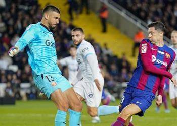 ليفاندوفسكي بعد خسارة برشلونة من جيرونا كانوا أفضل منا وكنا نعلم صعوبة المباراة