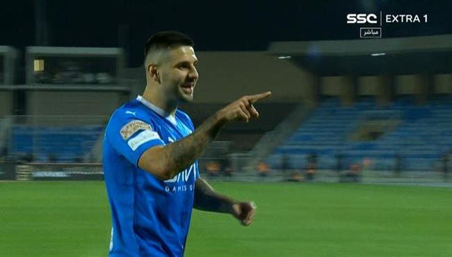 هدف الهلال الثاني في مرمي التعاون بكأس خادم الحرمين ميتروفيتش