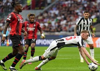 تشكيل مباراة ميلان ونيوكاسل يونايتد في دوري أبطال أوروبا