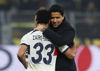 أول تعليق من ناصر الخليفي بعد تأهل باريس سان جيرمان لدور الـ16 في دوري أبطال أوروبا