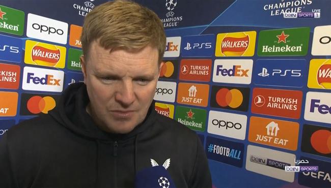 تصريحات ايدي هاو بعد مباراة نيوكاسل وميلان بدوري ابطال اوروبا