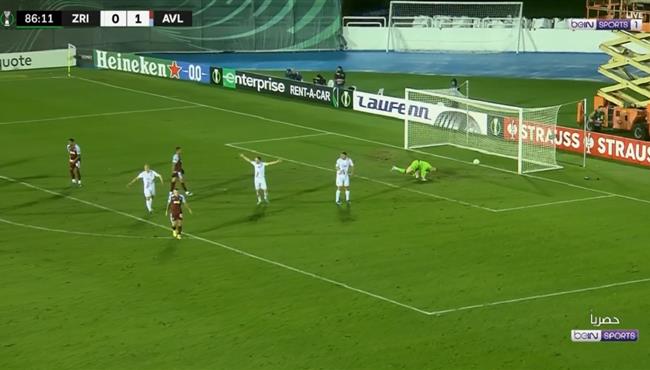 اهداف مباراة استون فيلا وموستار 1 1 دوري المؤتمر الاوروبي