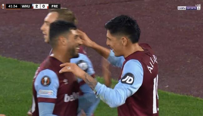 اهداف مباراة وست هام وفرايبورج 2 0 الدوري الاوروبي