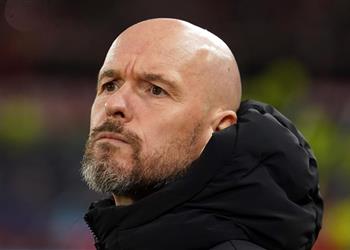 تين هاج يعلن غياب ثنائي مانشستر يونايتد أمام ليفربول