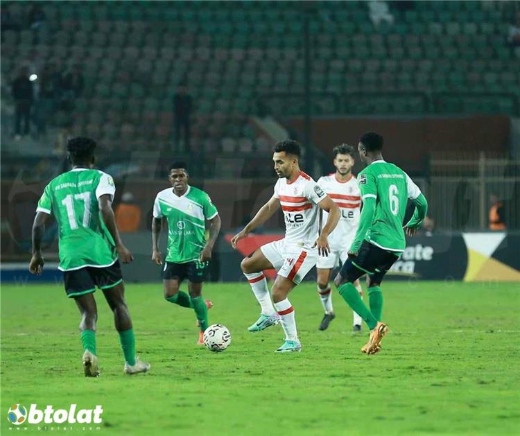 مباراة الزمالك وساجرادا