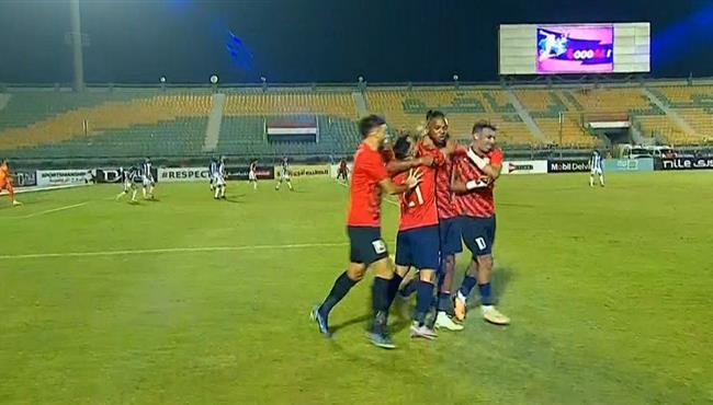 اهداف مباراة المقاولون العرب وطلائع الجيش 2 1 الدوري المصري
