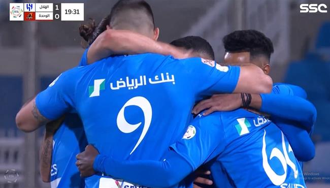 اهداف مباراة الهلال والوحدة 2 0 الدوري السعودي