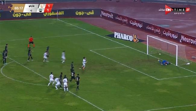 اهداف مباراة فاركو وزد 1 2 الدوري المصري