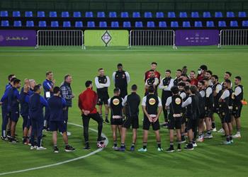 مران الأهلي كولر يجتمع باللاعبين وتدريبات منفردة للحراس استعداد ا لـ فلومينينسي