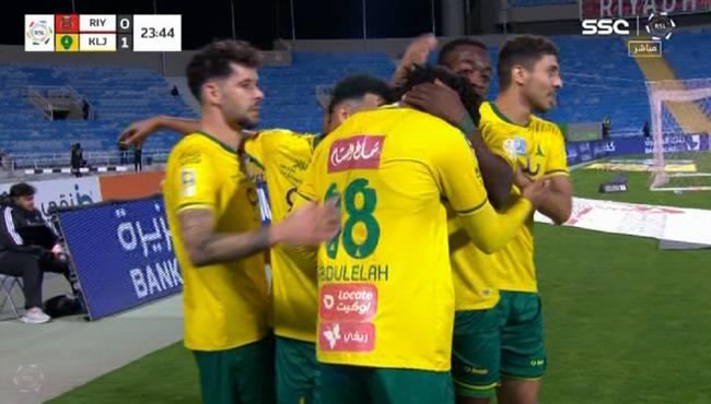 هدف فوز الخليج علي الرياض 1 0 الدوري السعودي