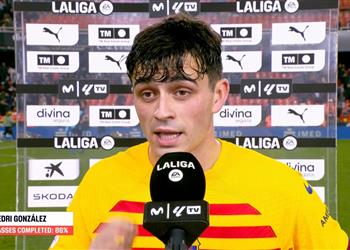 بيدري بعد تعادل برشلونة مع فالنسيا لسنا في لحظة رائعة ولكننا مع تشافي