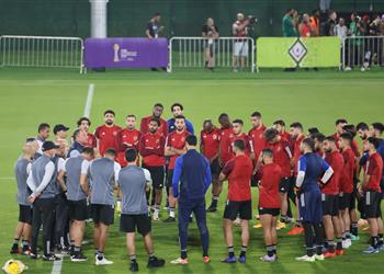 الأهلي يختتم تدريباته والخطيب يحاضر اللاعبين استعداد ا لـ فلومينينسي